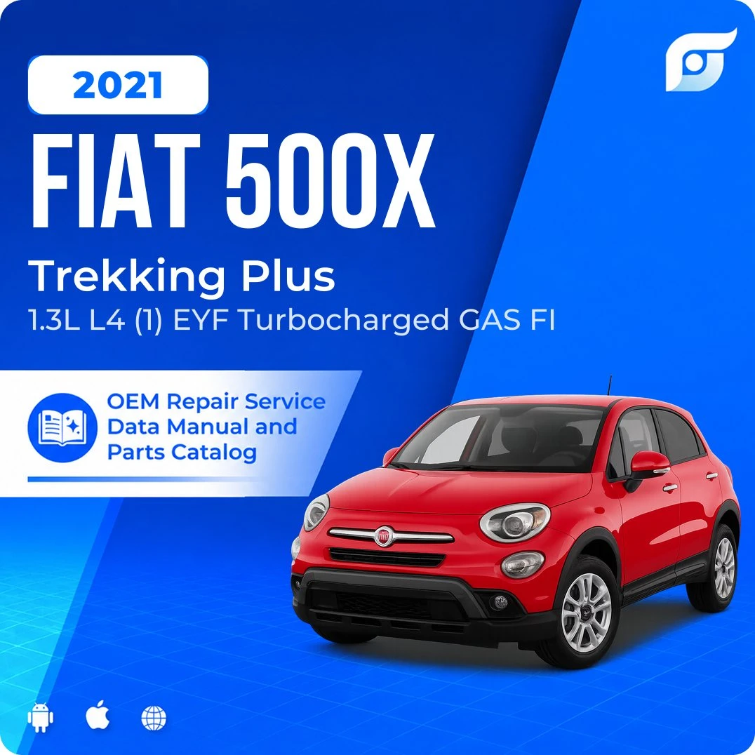 2021 Fiat 500X Trekking Plus - OEM Repair Service Manual