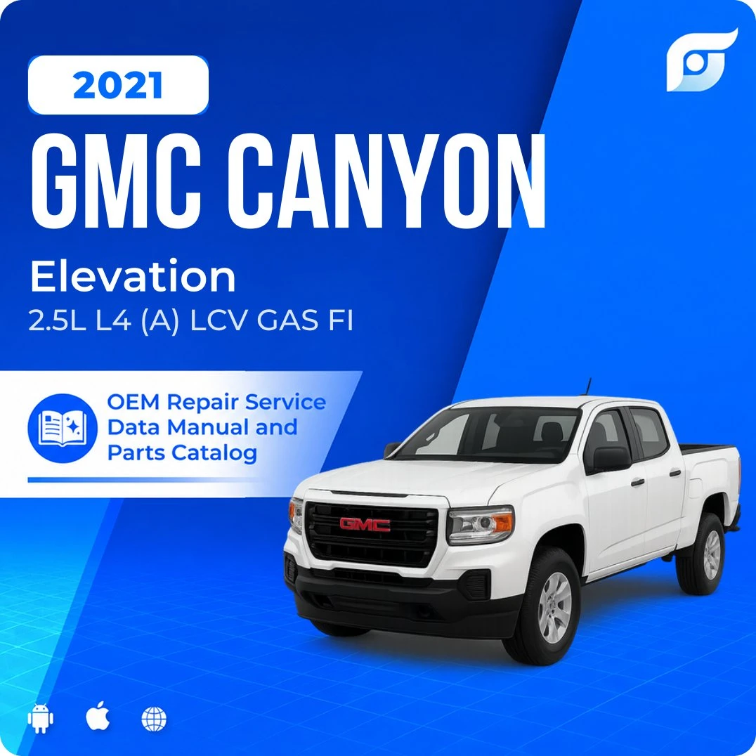 2021 GMC Canyon Elevation - OEM Repair Service Manual