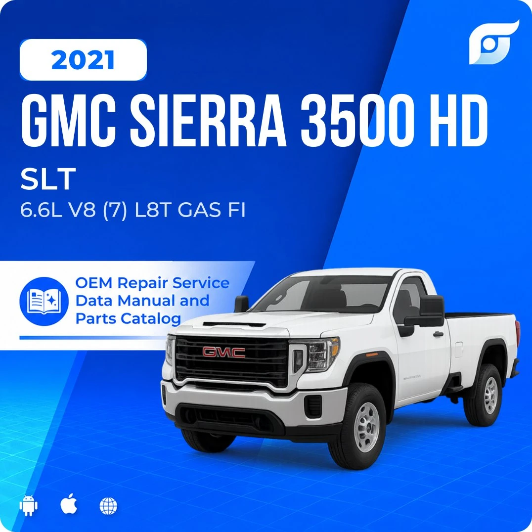 2021 GMC Sierra 3500 HD SLT - OEM Repair Service Manual