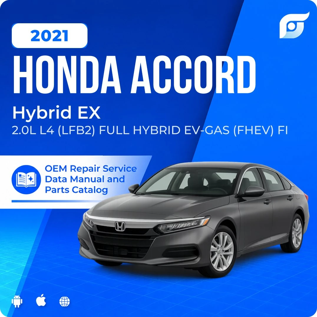 2021 Honda Accord Hybrid EX - OEM Repair Service Manual