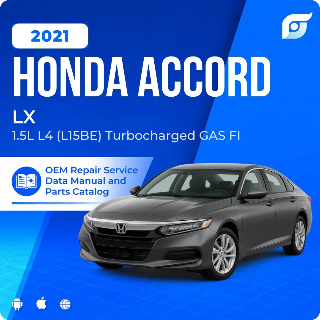 2021 Honda Accord LX - OEM Repair Service Manual