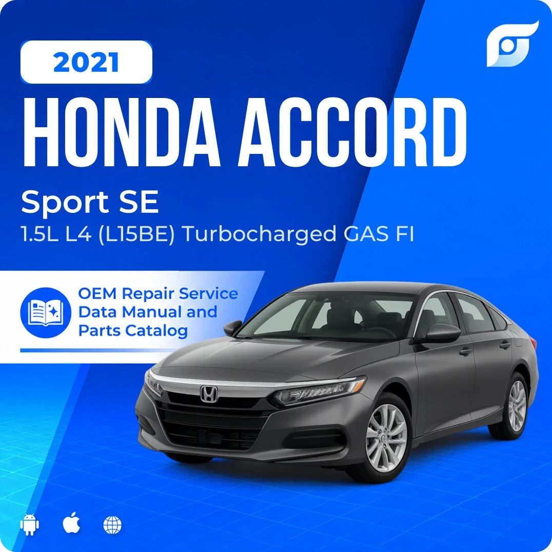 2021 Honda Accord Sport SE - OEM Repair Service Manual
