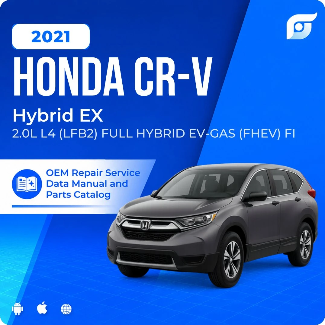 2021 Honda CR-V Hybrid EX - OEM Repair Service Manual