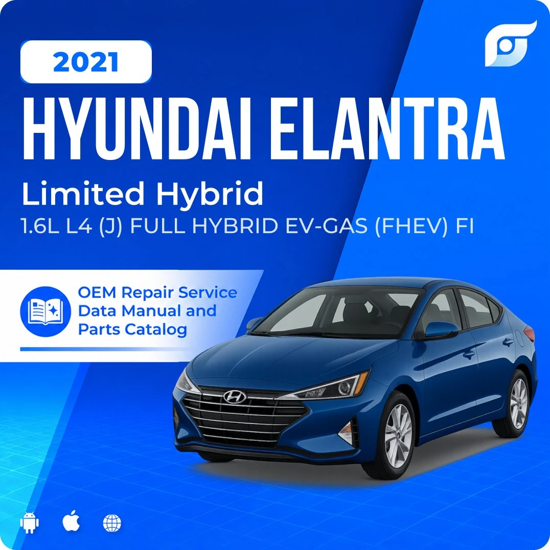 2021 Hyundai Elantra Limited Hybrid - OEM Repair Service Manual