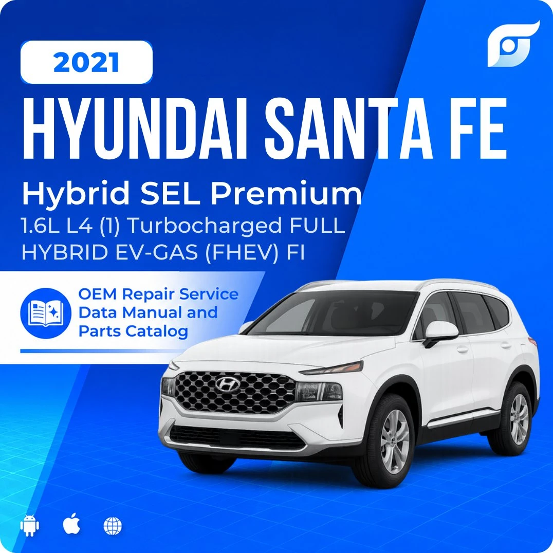 2021 Hyundai Santa Fe Hybrid SEL Premium - OEM Repair Service Manual