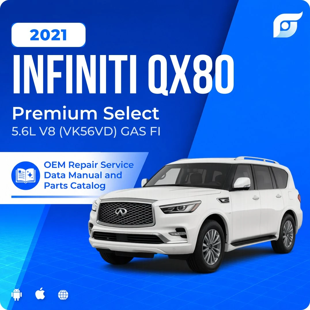 2021 INFINITI QX80 Premium Select - OEM Repair Service Manual