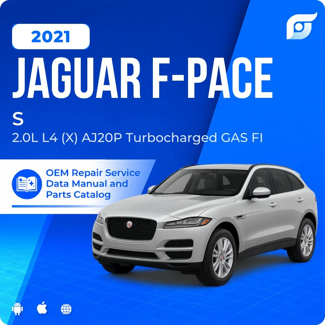 2021 Jaguar F-Pace S - OEM Repair Service Manual