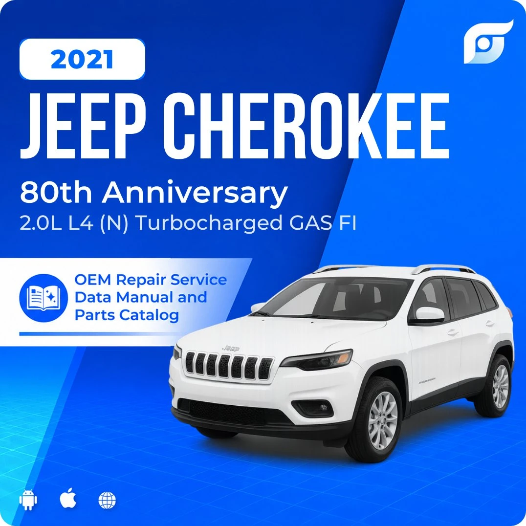 2021 Jeep Cherokee 80th Anniversary - OEM Repair Service Manual