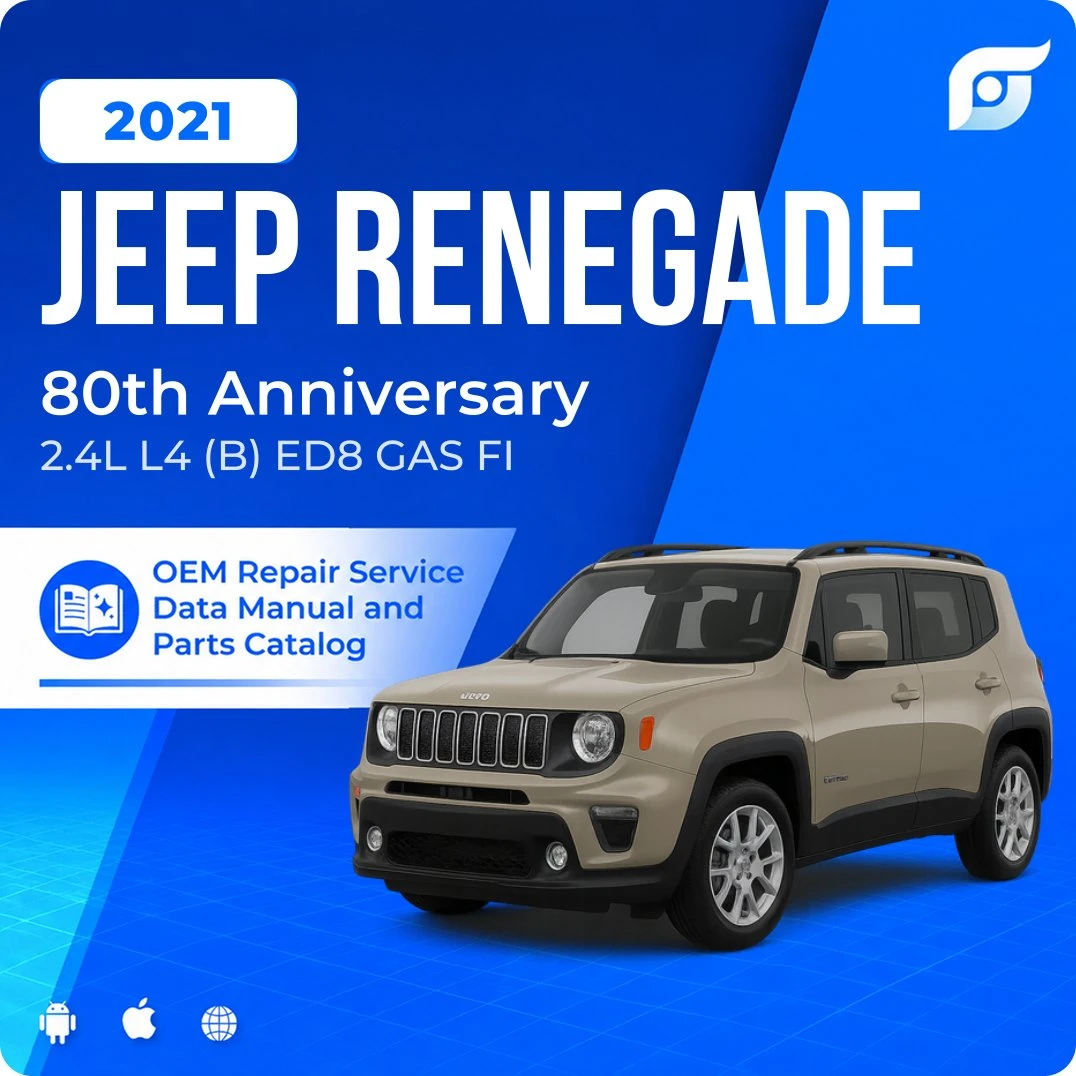 2021 Jeep Renegade 80th Anniversary - OEM Repair Service Manual
