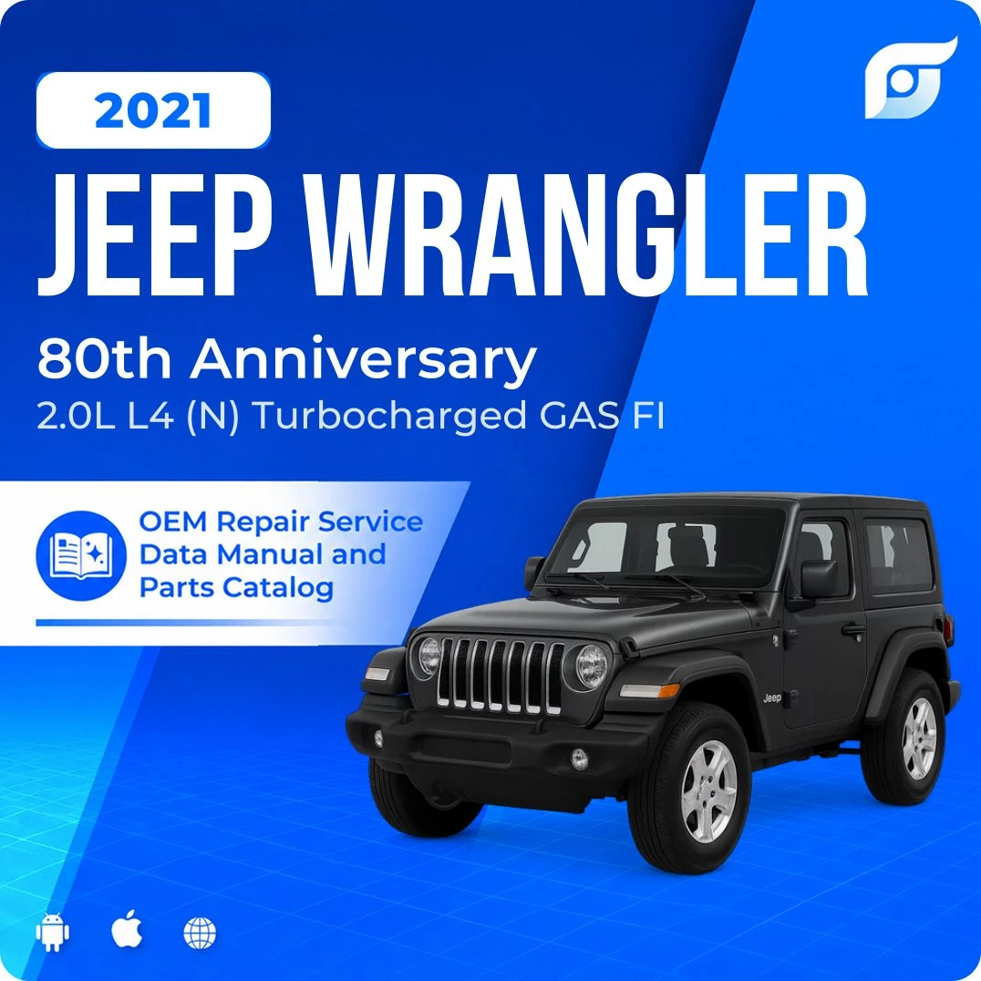 2021 Jeep Wrangler 80th Anniversary - OEM Repair Service Manual