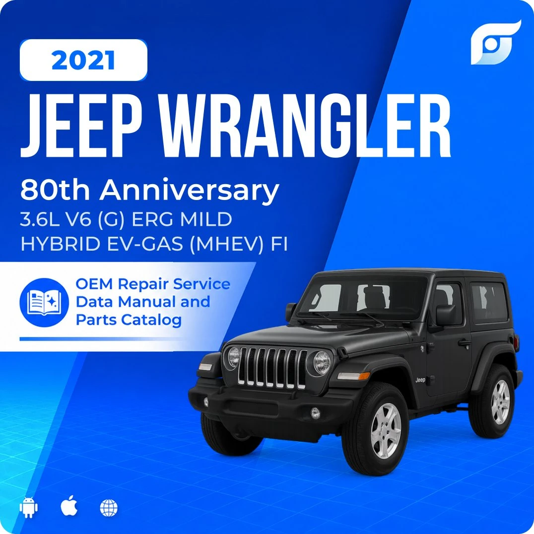 2021 Jeep Wrangler 80th Anniversary - OEM Repair Service Manual