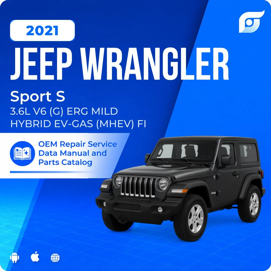 2021 Jeep Wrangler Sport S - OEM Repair Service Manual