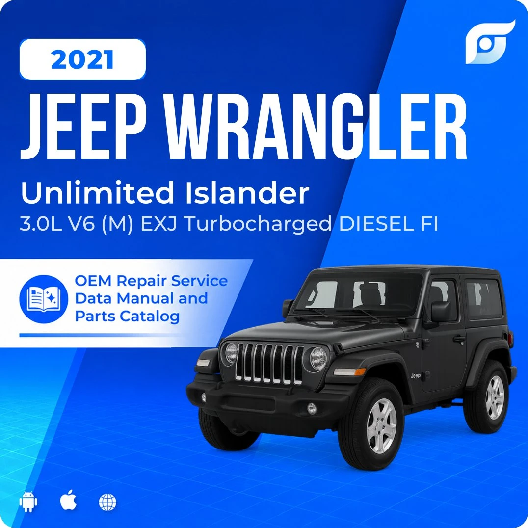 2021 Jeep Wrangler Unlimited Islander - OEM Repair Service Manual