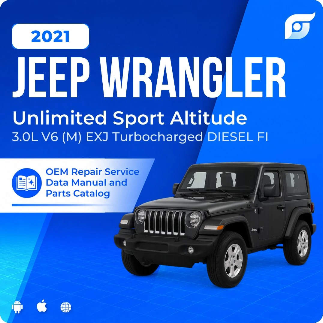 2021 Jeep Wrangler Unlimited Sport Altitude - OEM Repair Service Manual