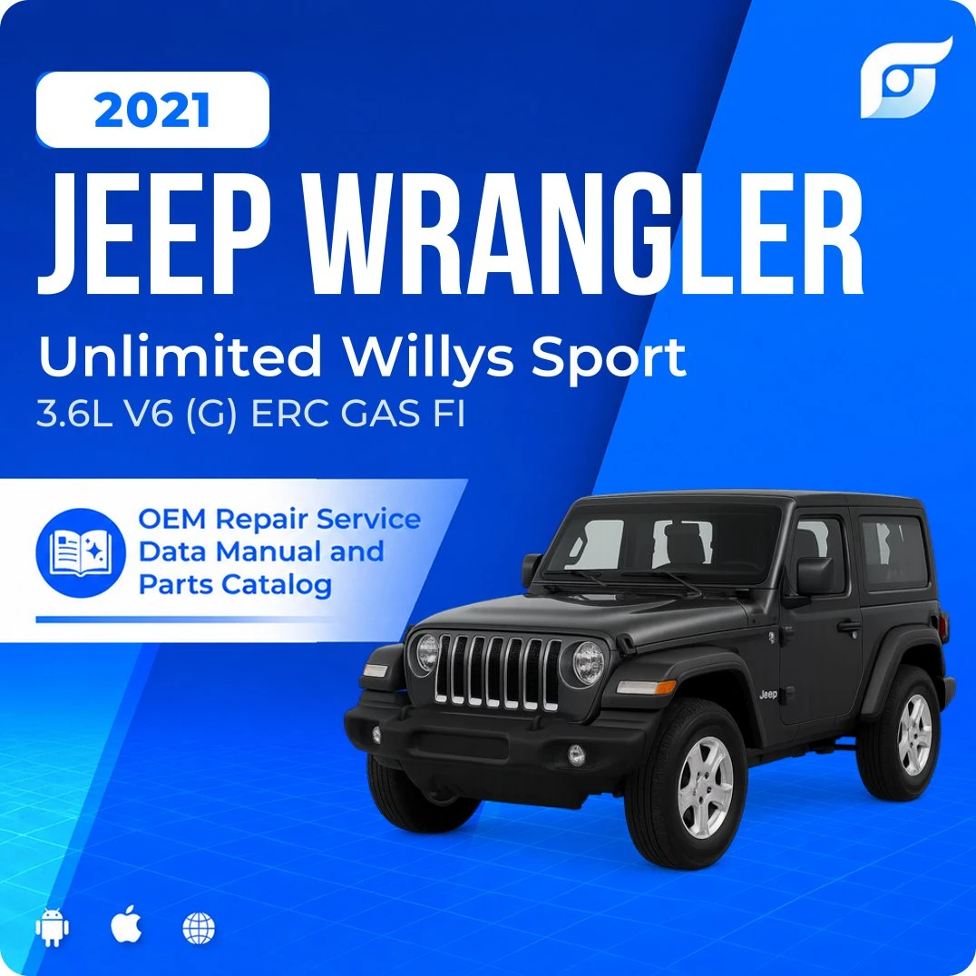 2021 Jeep Wrangler Unlimited Willys Sport - OEM Repair Service Manual