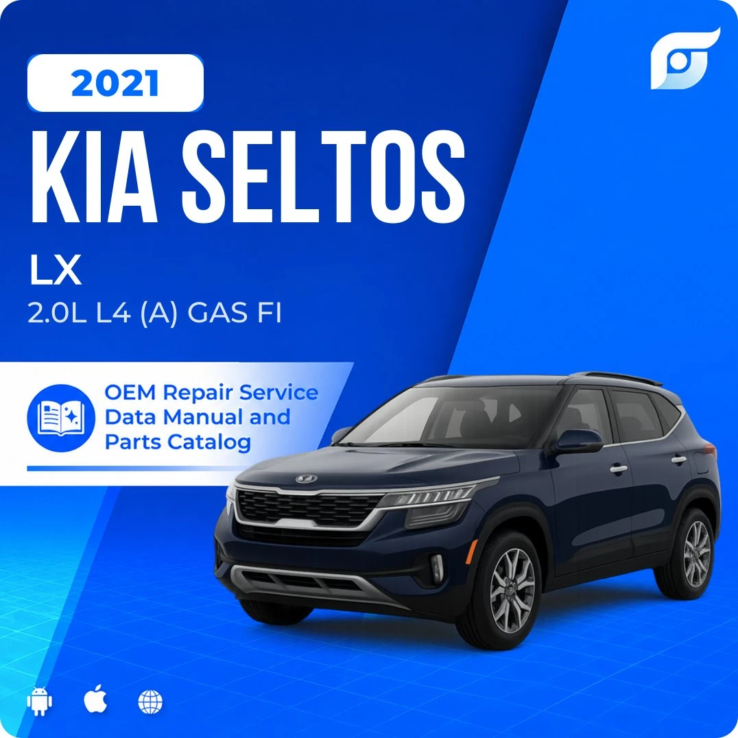 2021 Kia Seltos LX - OEM Repair Service Manual