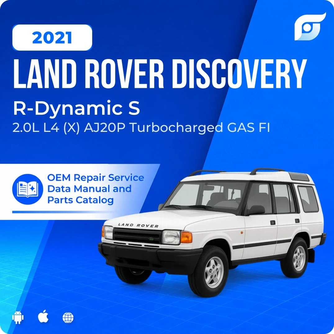 2021 Land Rover Discovery R-Dynamic S - OEM Repair Service Manual