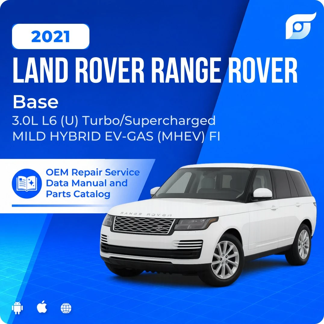 2021 Land Rover Range Rover Base - OEM Repair Service Manual