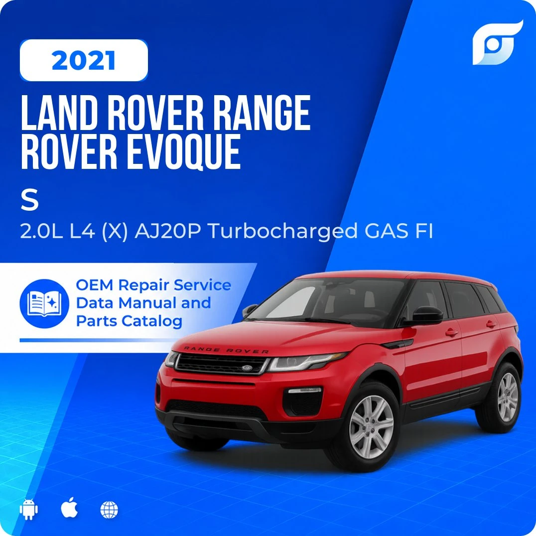 2021 Land Rover Range Rover Evoque S - OEM Repair Service Manual