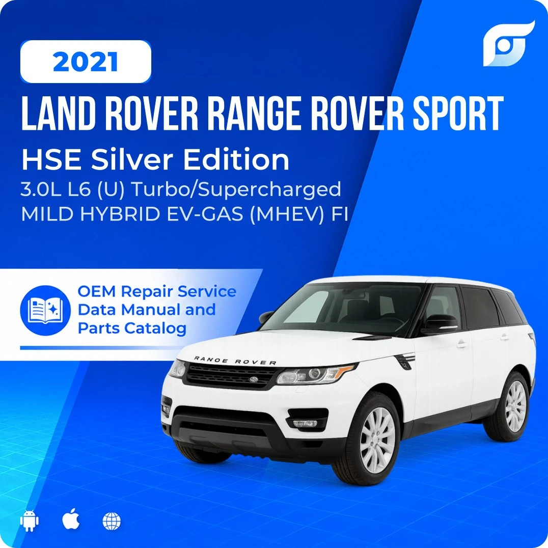2021 Land Rover Range Rover Sport HSE Silver Edition - OEM Repair Service Manual