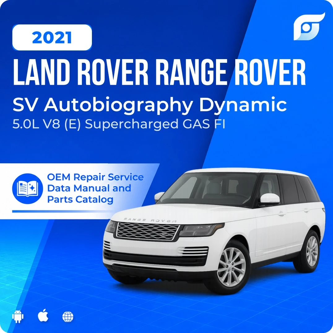 2021 Land Rover Range Rover SV Autobiography Dynamic - OEM Repair Service Manual