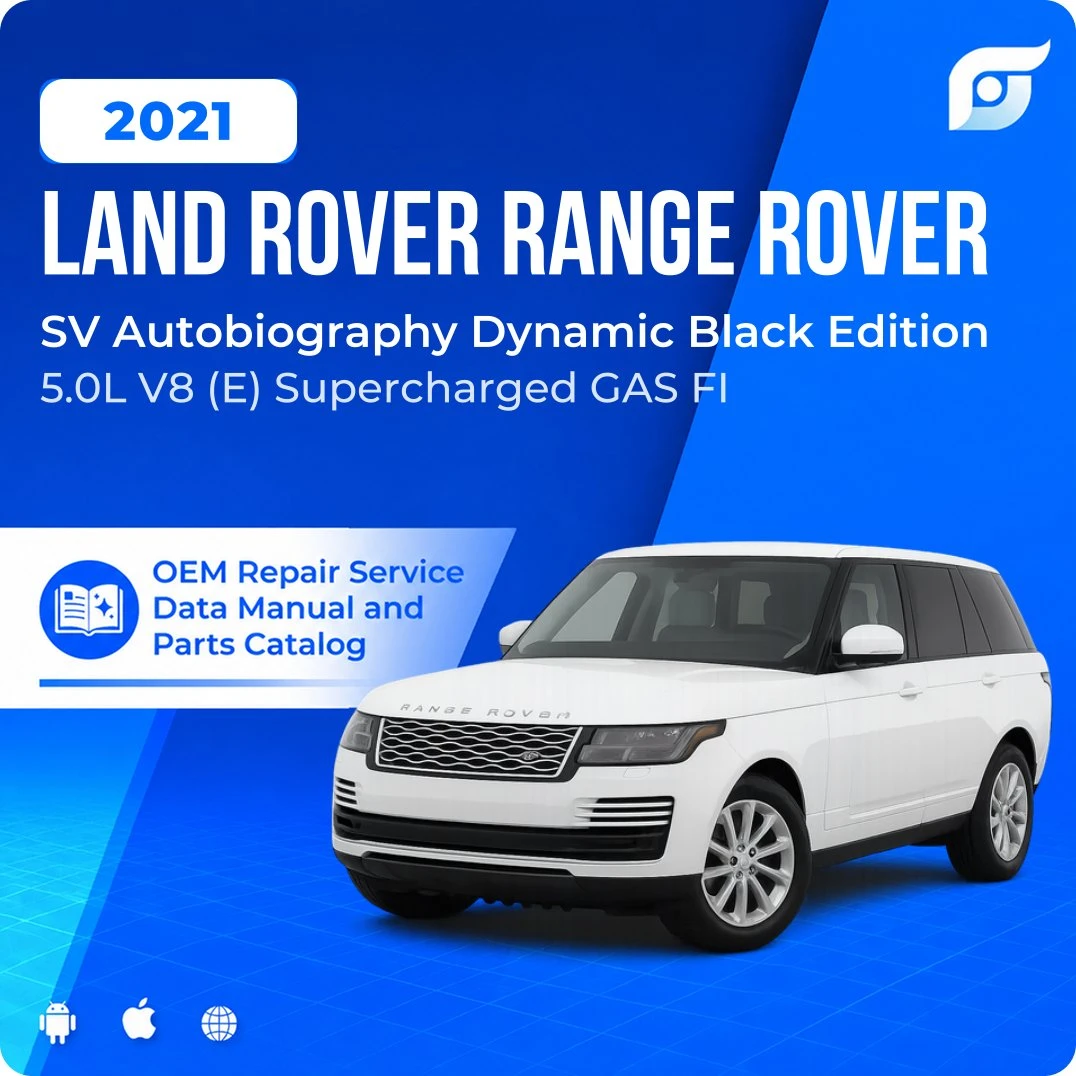 2021 Land Rover Range Rover SV Autobiography Dynamic Black Edition - OEM Repair Service Manual