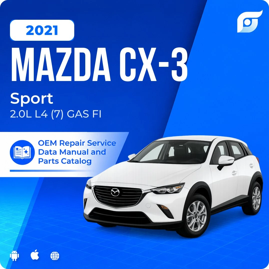 2021 Mazda CX-3 Sport - OEM Repair Service Manual