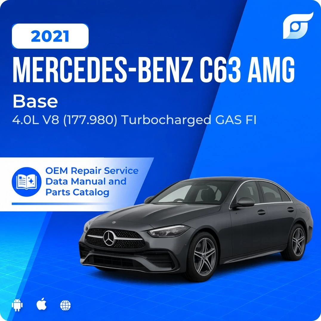 2021 Mercedes-Benz C63 AMG Base - OEM Repair Service Manual