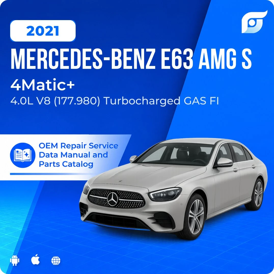 2021 Mercedes-Benz E63 AMG S 4Matic+ - OEM Repair Service Manual