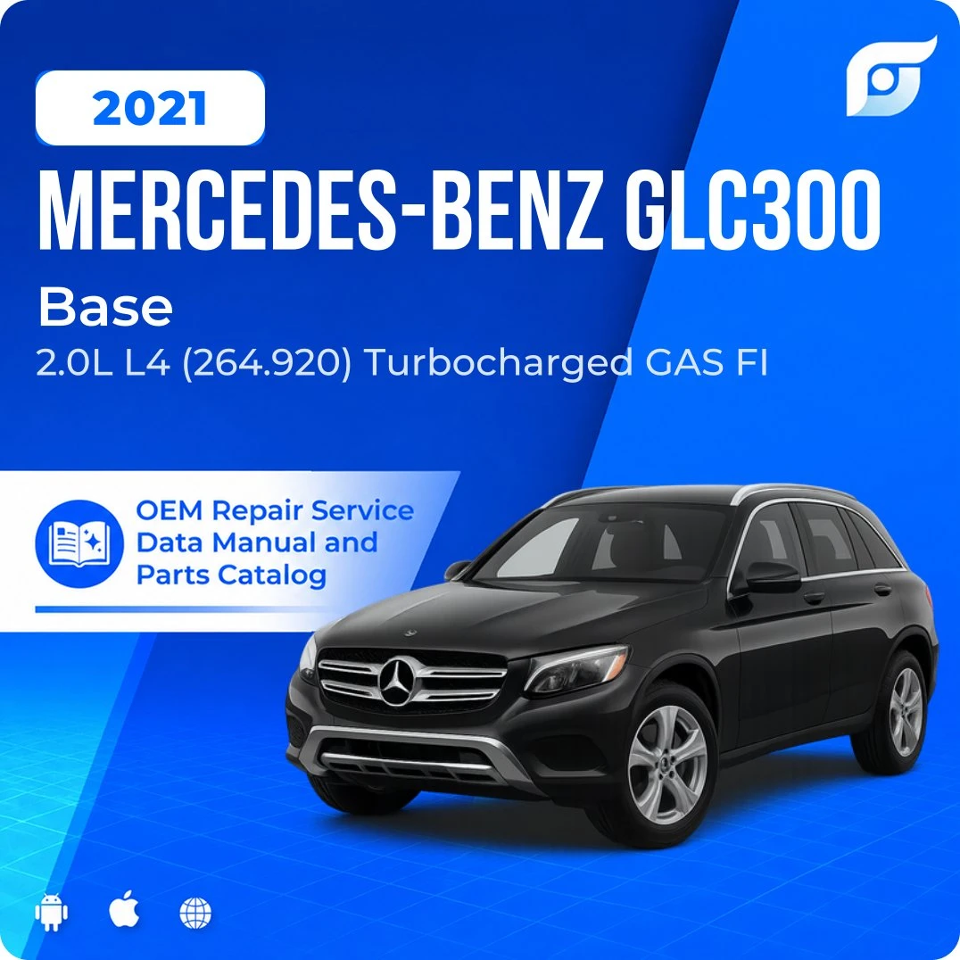 2021 Mercedes-Benz GLC300 Base - OEM Repair Service Manual