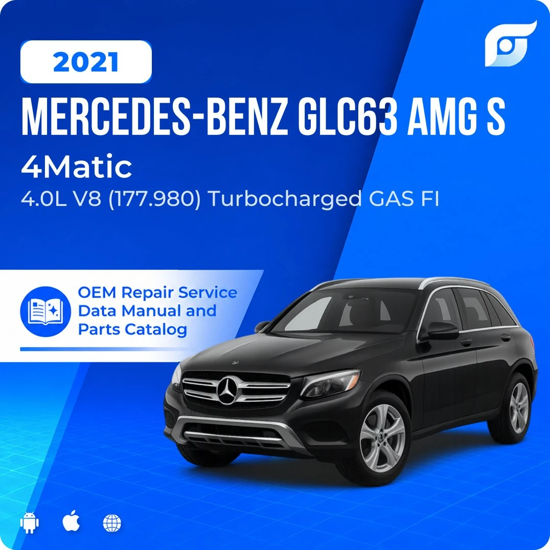 2021 Mercedes-Benz GLC63 AMG S 4Matic - OEM Repair Service Manual