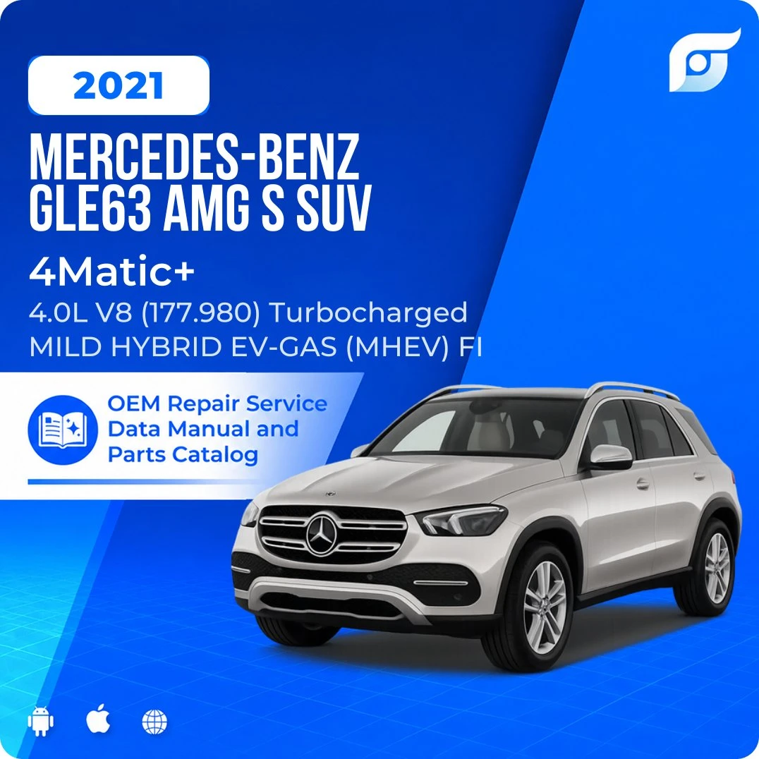 2021 Mercedes-Benz GLE63 AMG S SUV 4Matic+ - OEM Repair Service Manual