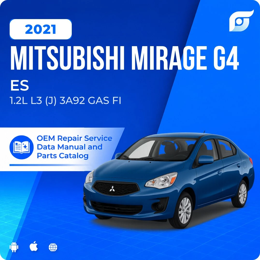 2021 Mitsubishi Mirage G4 ES - OEM Repair Service Manual
