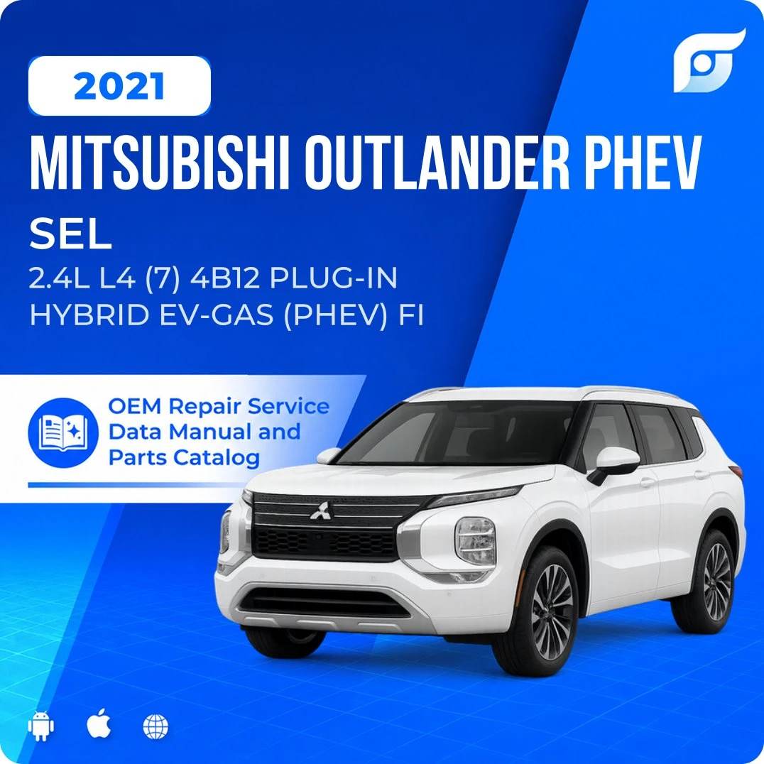 2021 Mitsubishi Outlander PHEV SEL - OEM Repair Service Manual