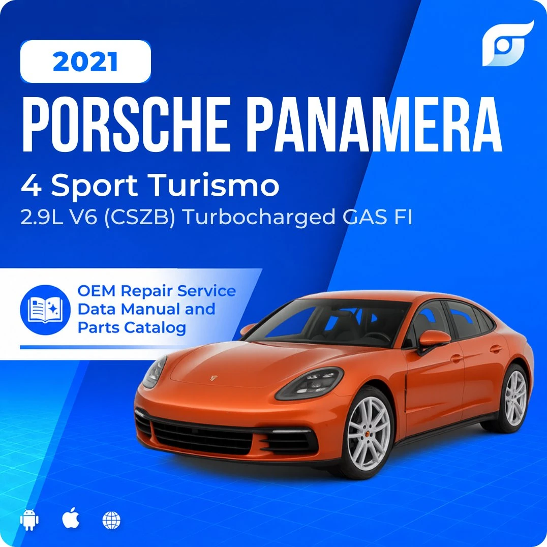 2021 Porsche Panamera 4 Sport Turismo - OEM Repair Service Manual