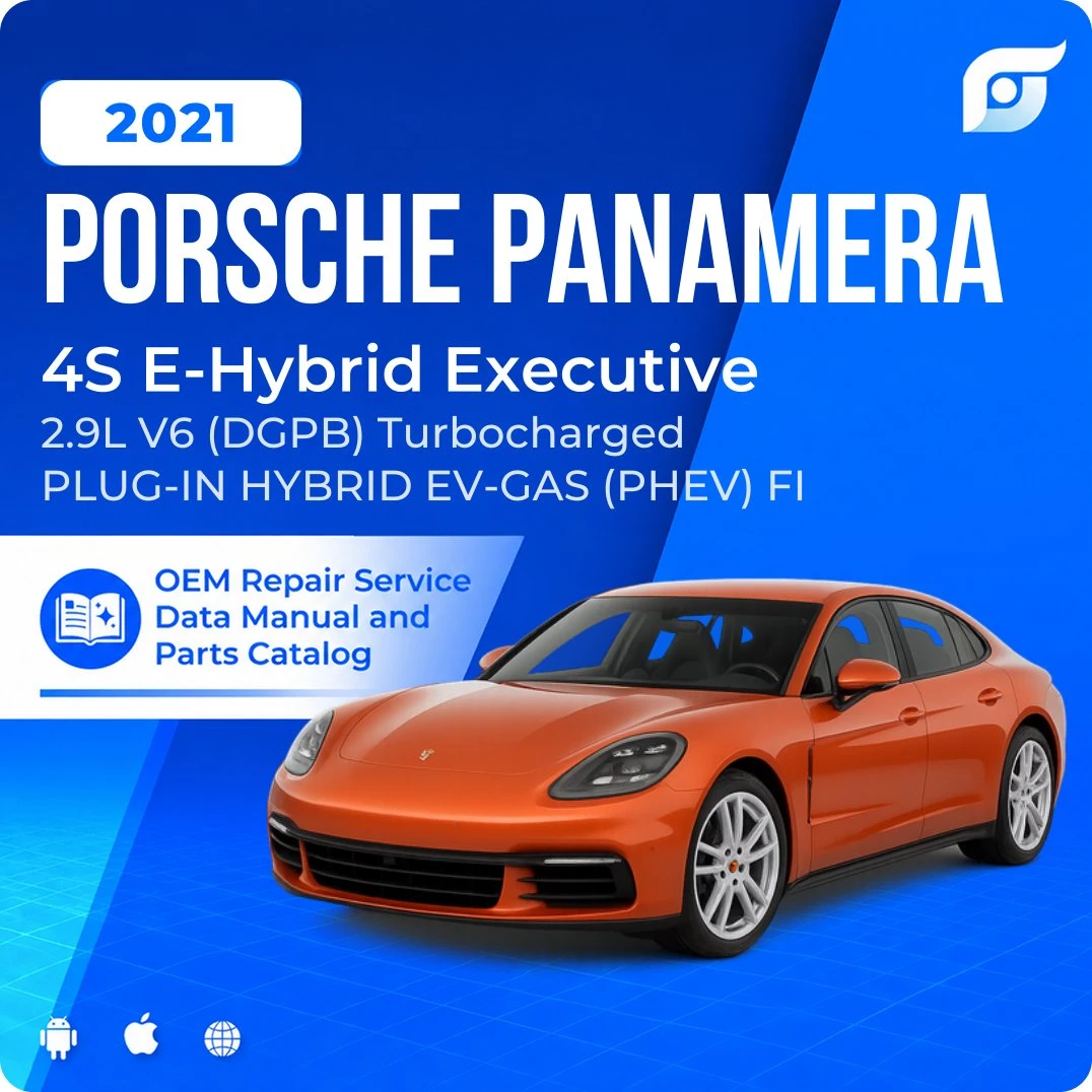 2021 Porsche Panamera 4S E-Hybrid Executive - OEM Repair Service Manual