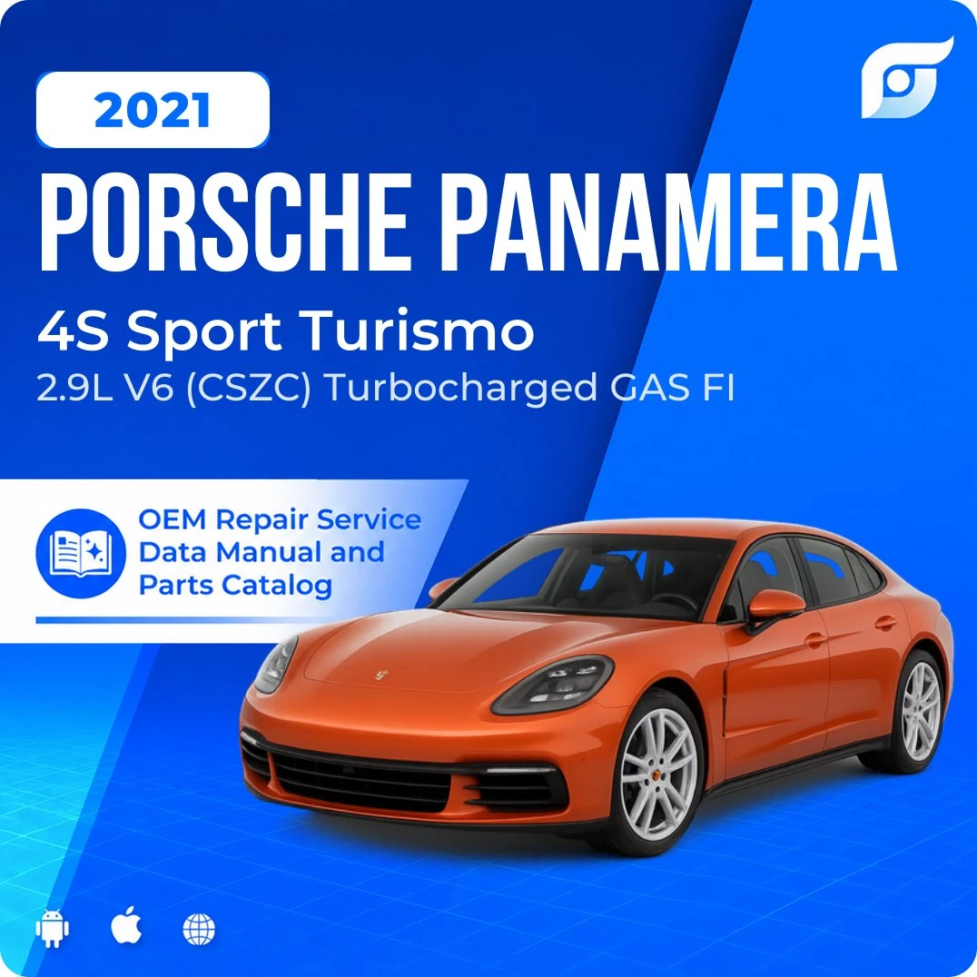 2021 Porsche Panamera 4S Sport Turismo - OEM Repair Service Manual