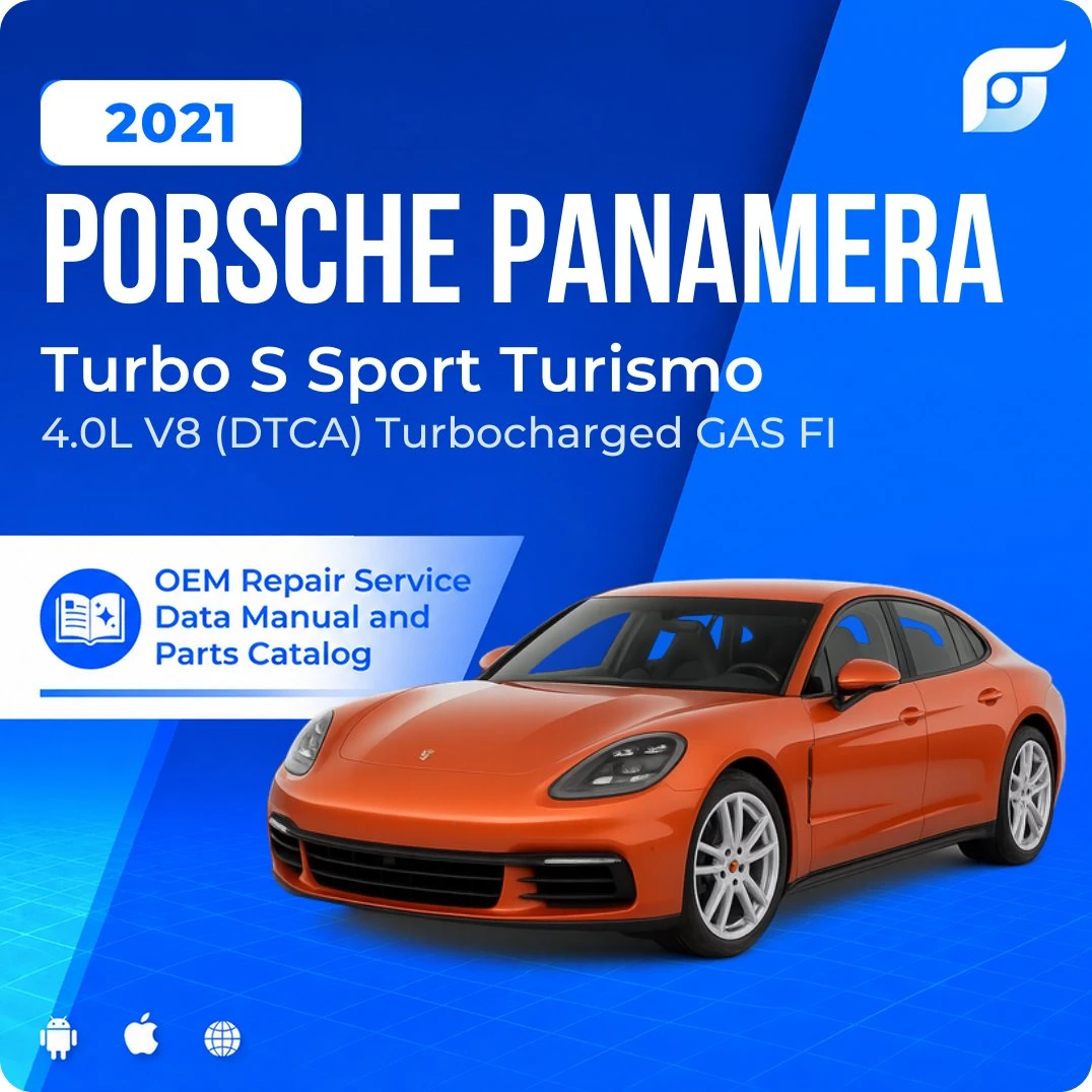 2021 Porsche Panamera Turbo S Sport Turismo - OEM Repair Service Manual