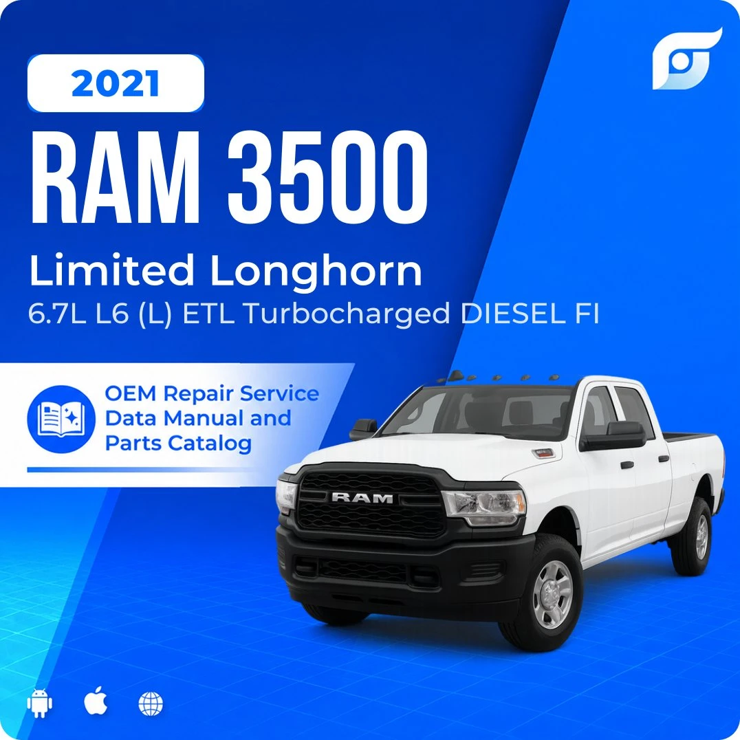 2021 Ram 3500 Limited Longhorn - OEM Repair Service Manual
