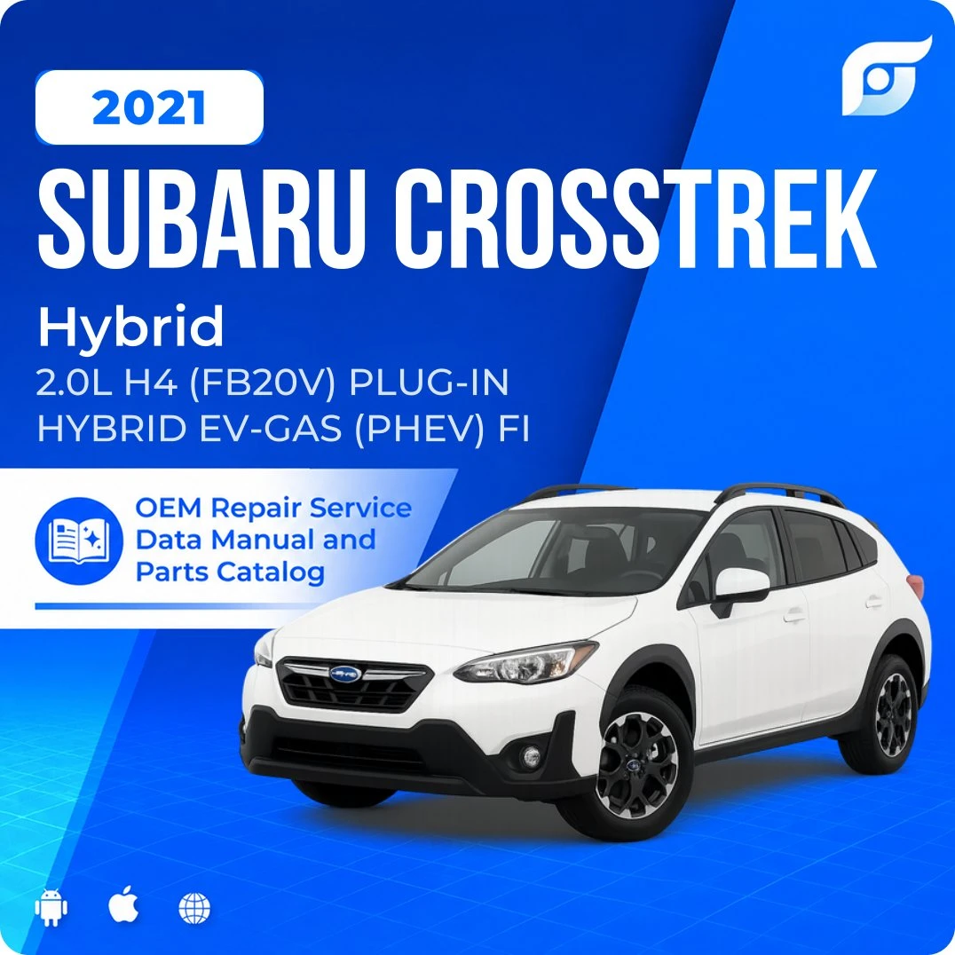 2021 Subaru Crosstrek Hybrid - OEM Repair Service Manual