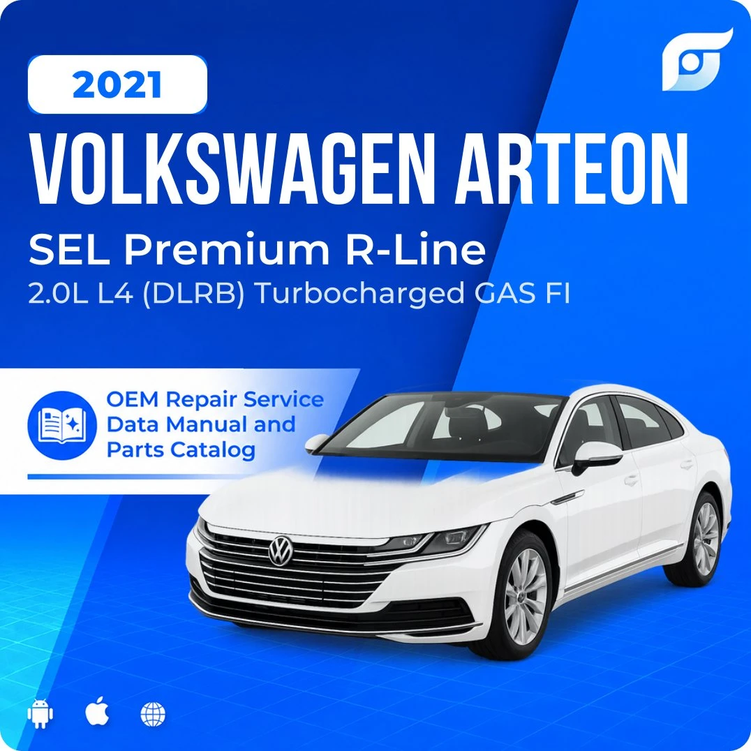 2021 Volkswagen Arteon SEL Premium R-Line - OEM Repair Service Manual