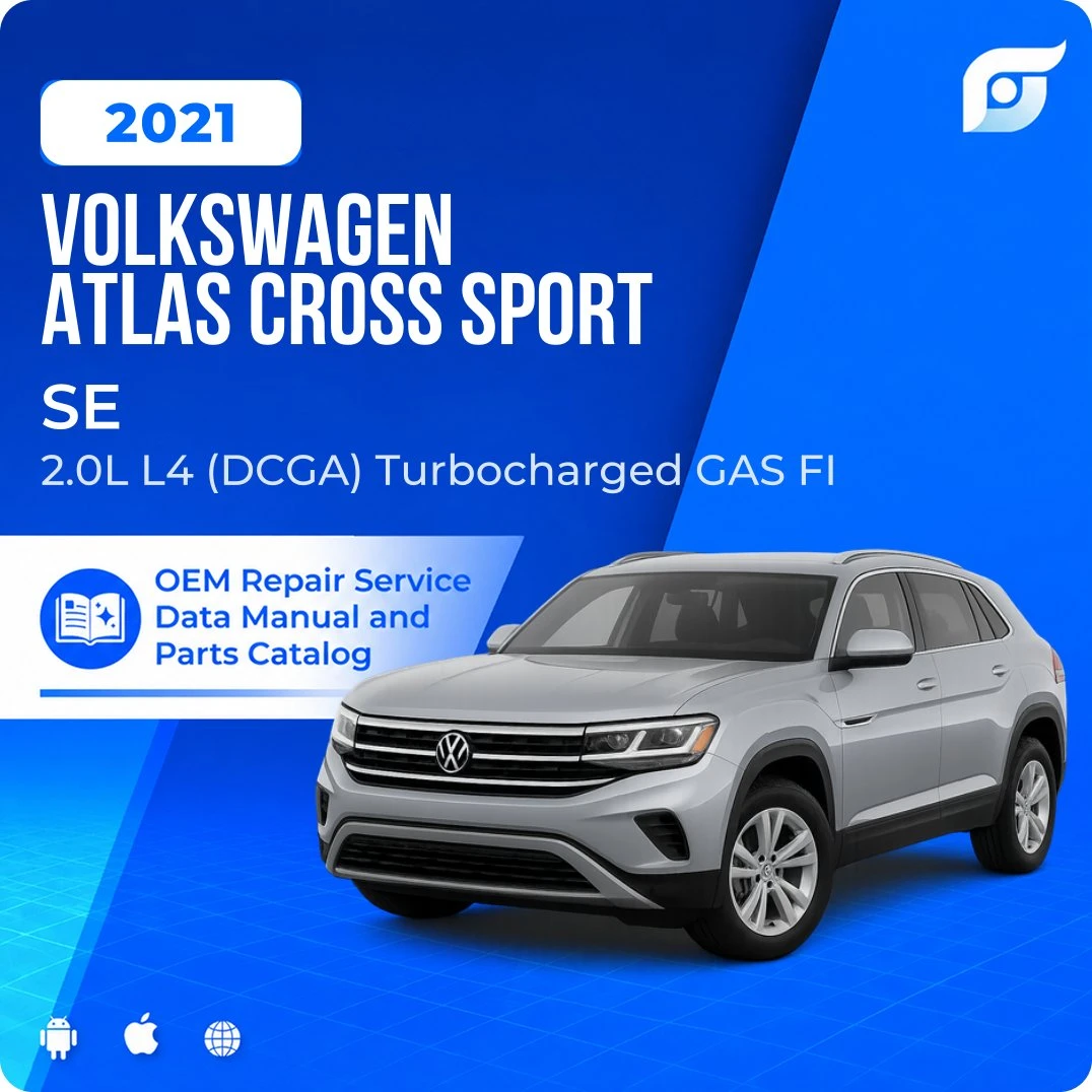 2021 Volkswagen Atlas Cross Sport SE - OEM Repair Service Manual