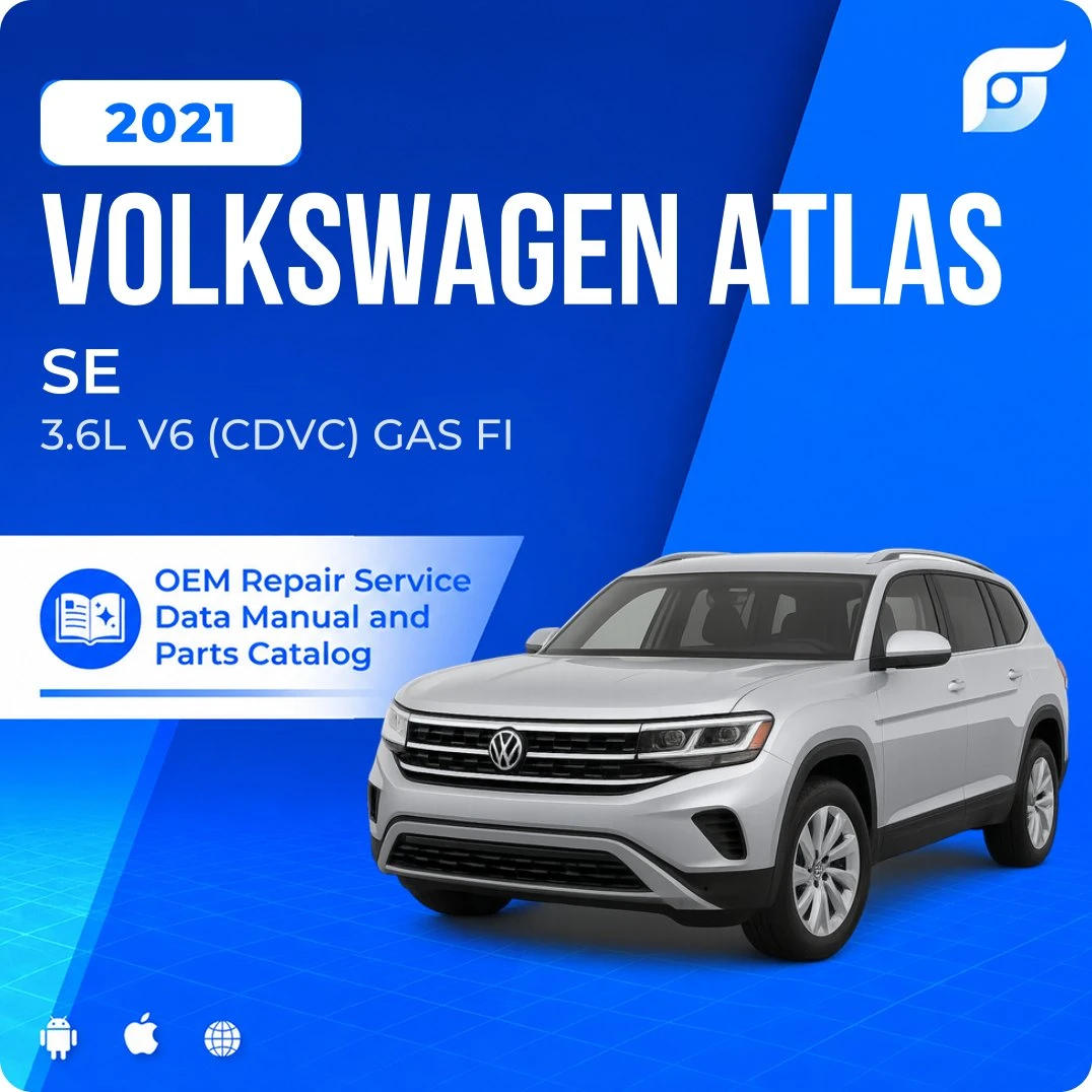 2021 Volkswagen Atlas SE - OEM Repair Service Manual