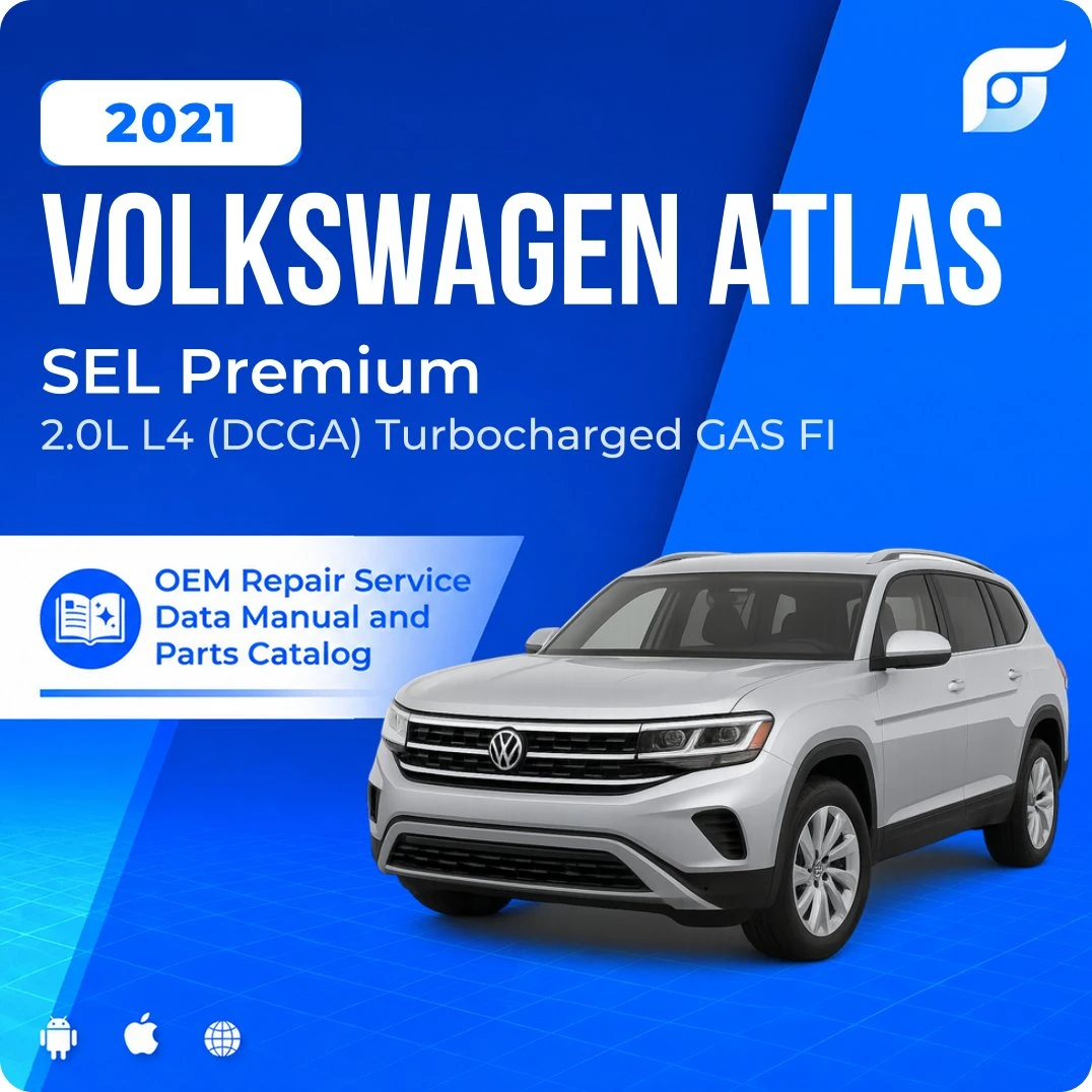 2021 Volkswagen Atlas SEL Premium - OEM Repair Service Manual