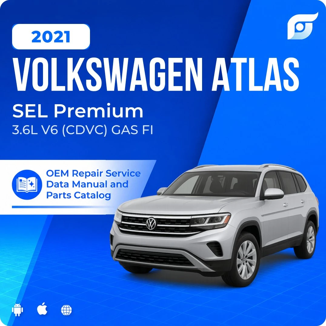 2021 Volkswagen Atlas SEL Premium - OEM Repair Service Manual