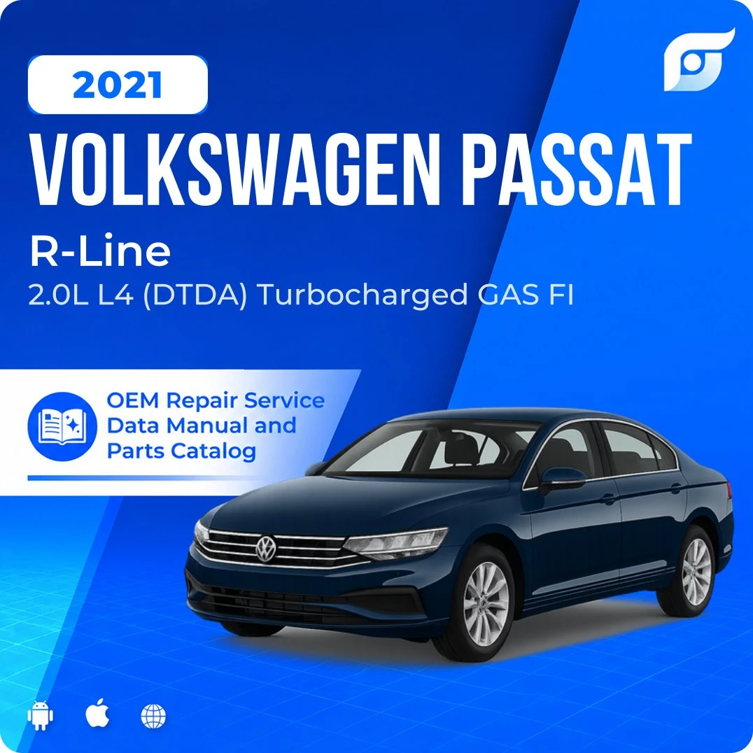 2021 Volkswagen Passat R-Line - OEM Repair Service Manual