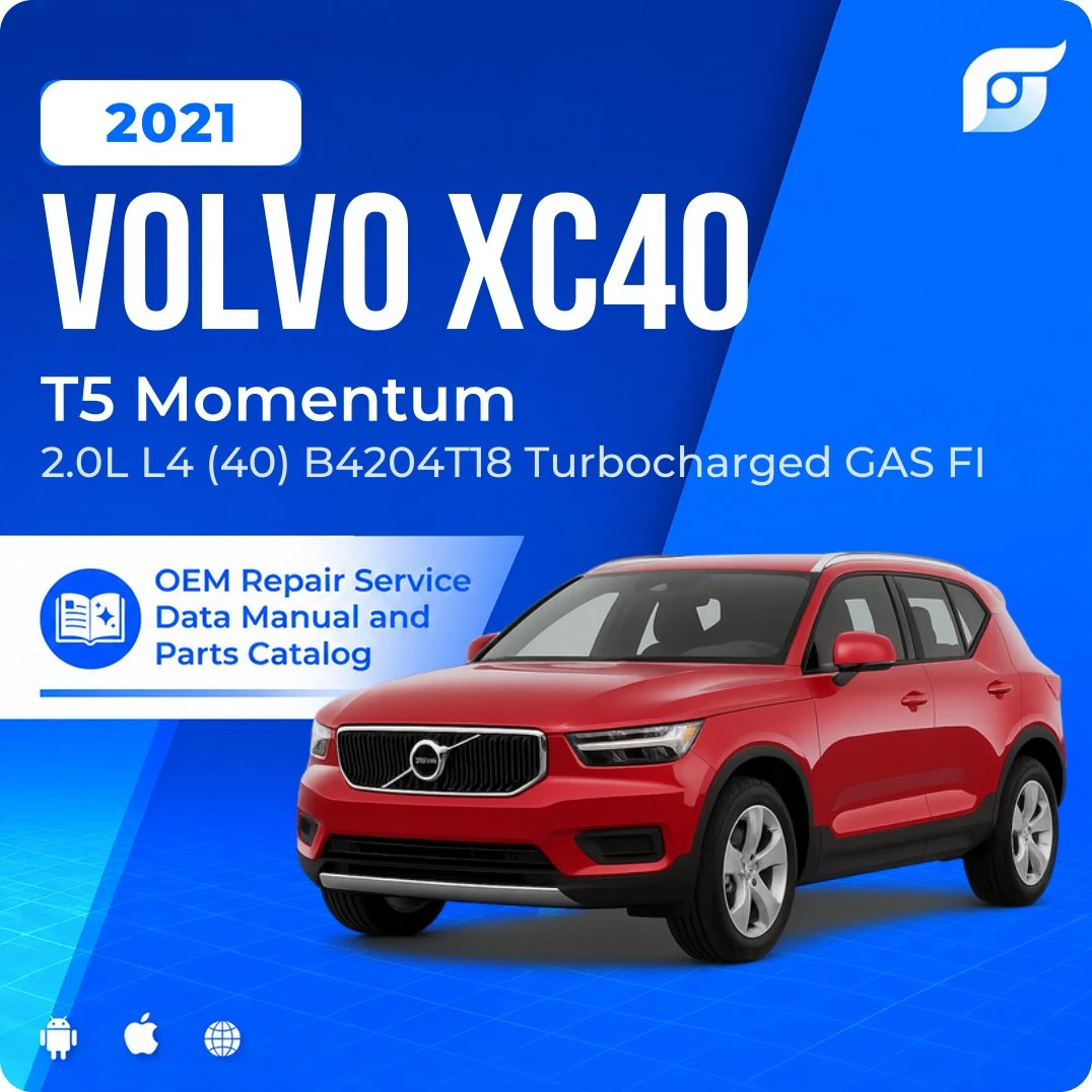 2021 Volvo XC40 T5 Momentum - OEM Repair Service Manual