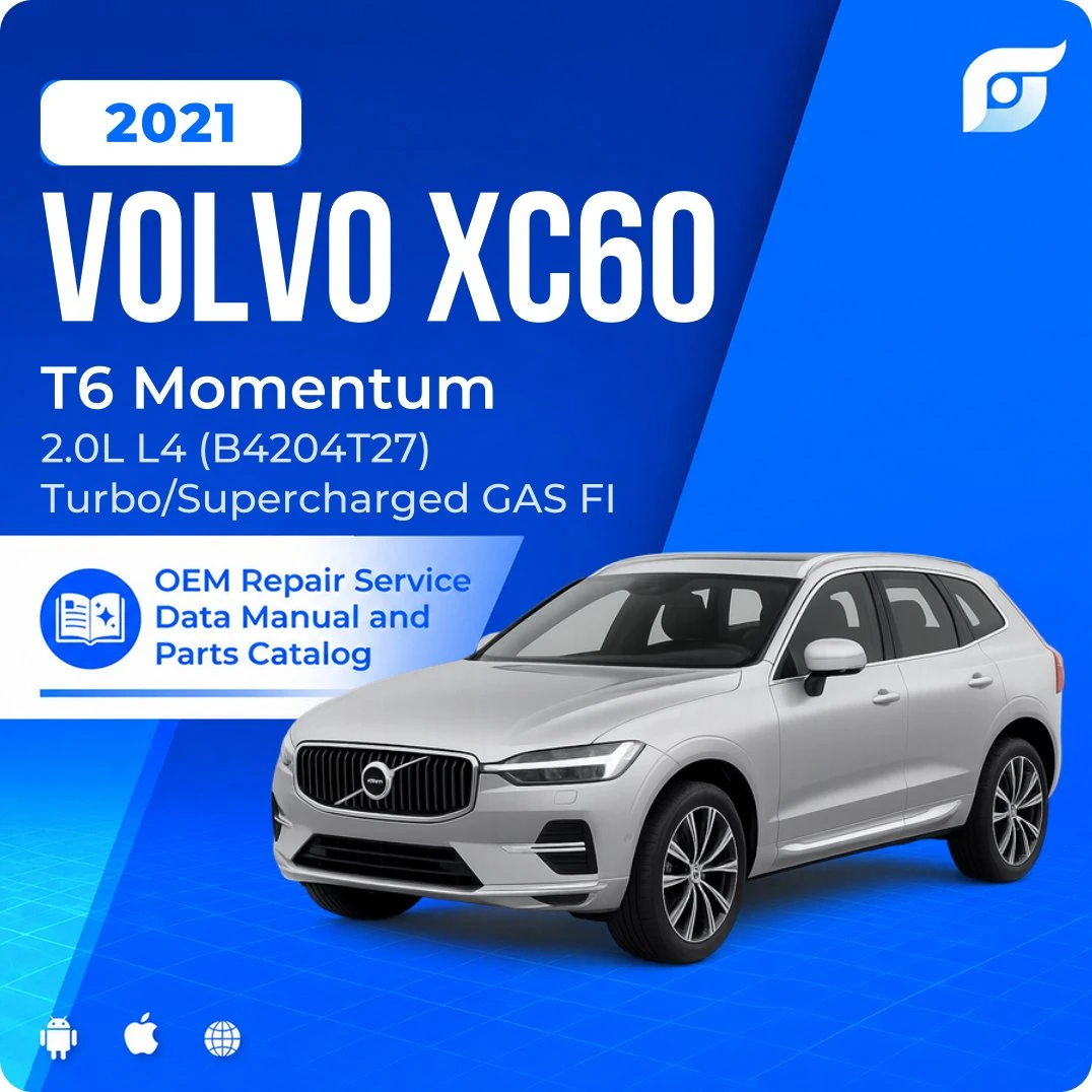 2021 Volvo XC60 T6 Momentum - OEM Repair Service Manual