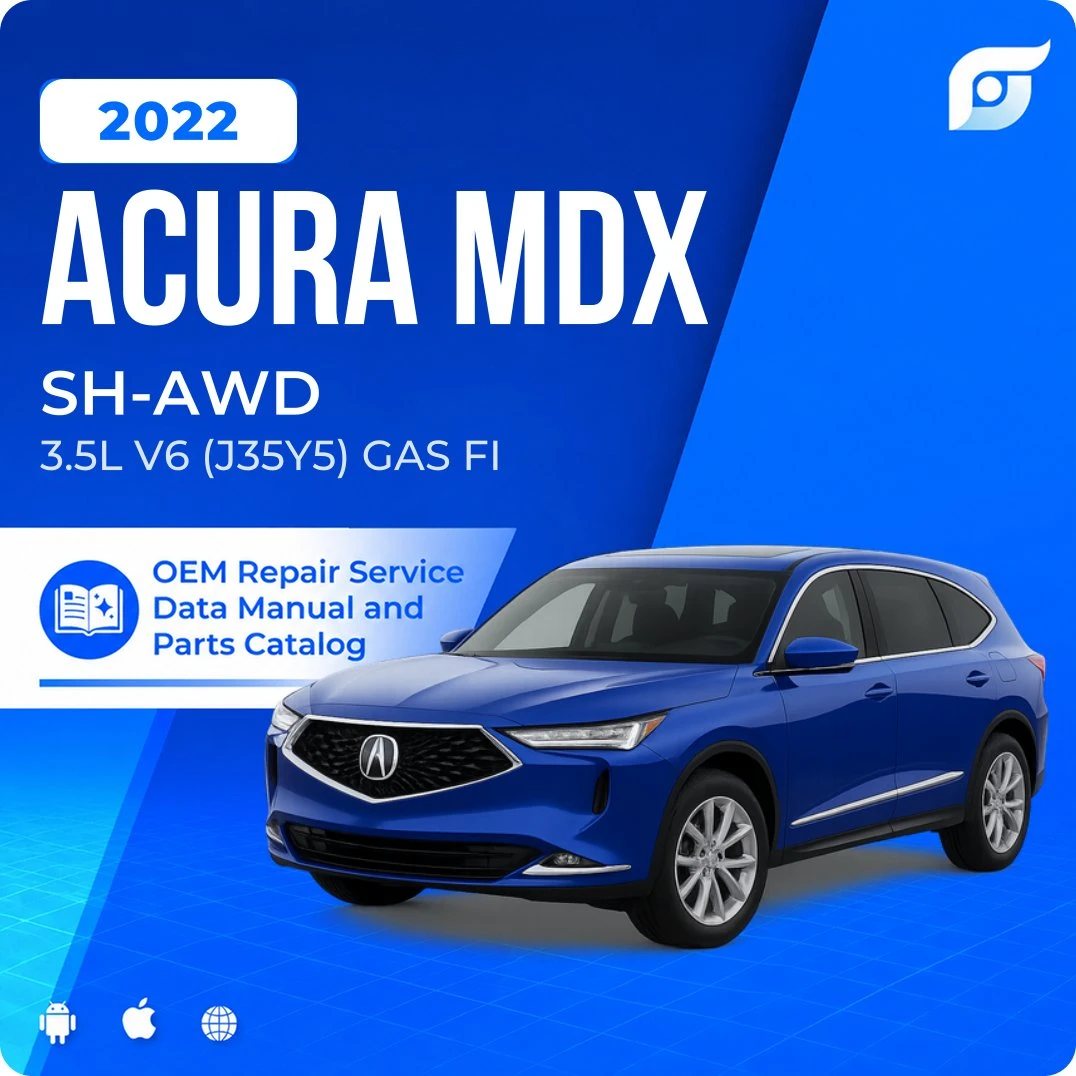 2022 Acura MDX SH-AWD - OEM Repair Service Manual