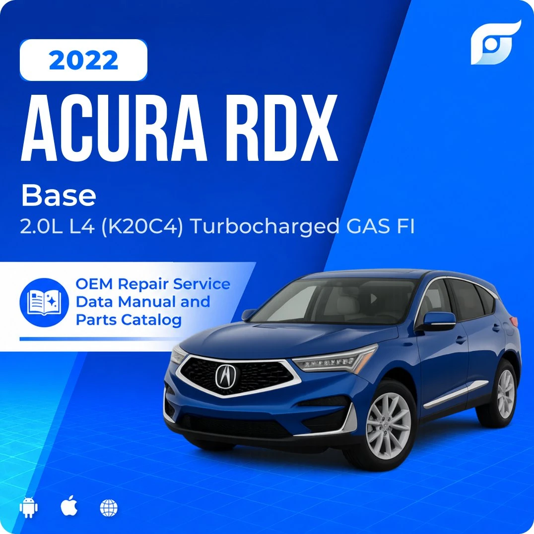 2022 Acura RDX Base - OEM Repair Service Manual